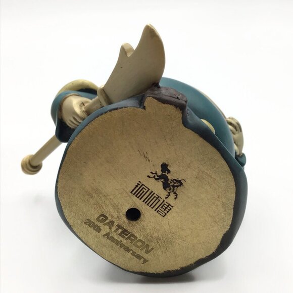 Guan Gong Guanyu 3" Brass Statue Chinese Warrior Protection & Luck Kwan Kong - Picture 9 of 11